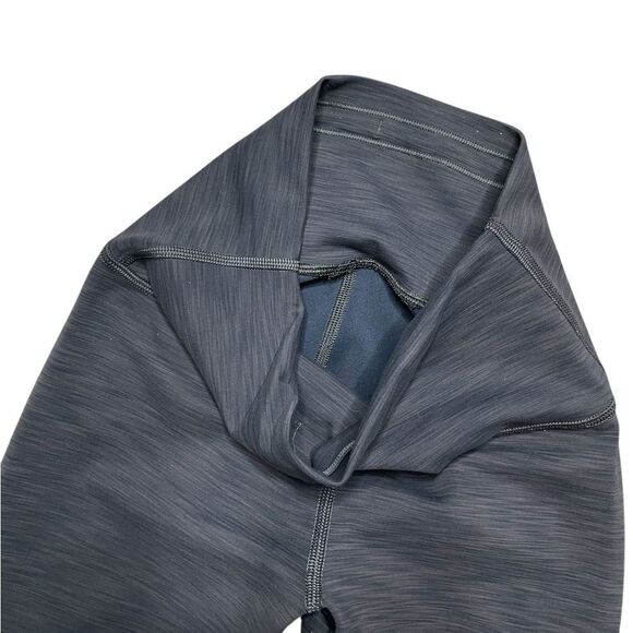 LULULEMON Wunder Train High-Rise Crop Heathered Gray Size 4 - Picture 8 of 9